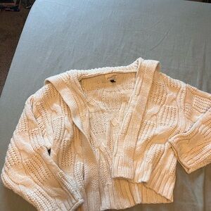 Universal Thread Cream Cable Knit Cardigan